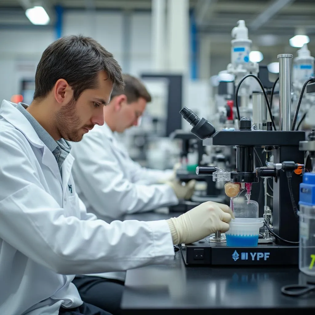 Laboratorio de calidad YPF